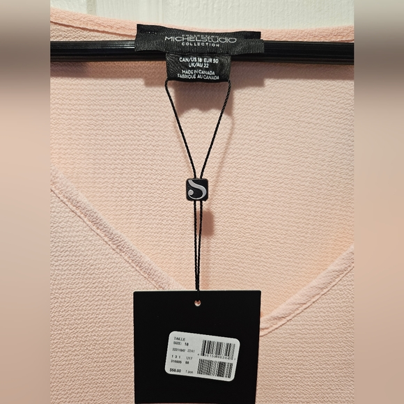 NWT Michel Studio Pink Tunic. Size 18 - Picture 4 of 4